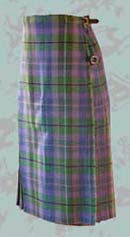 lavendar Scottish kilt