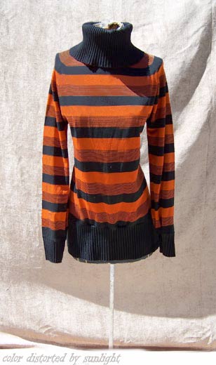 vintage 60s cowl-neck sweater