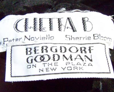 vintage 80s Chetta B label