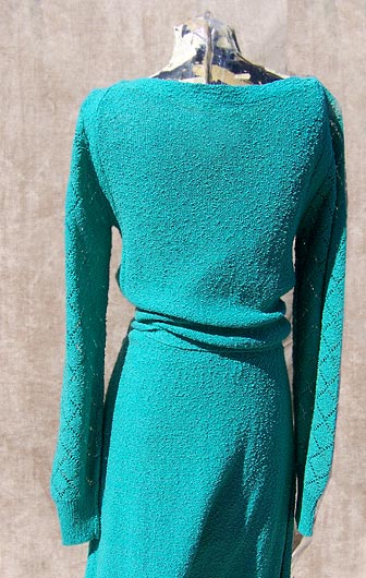 vintage 60s 70s sweater dress
