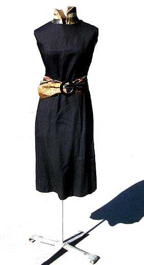 vintage 60s Jerry Silverman printed jacket dress