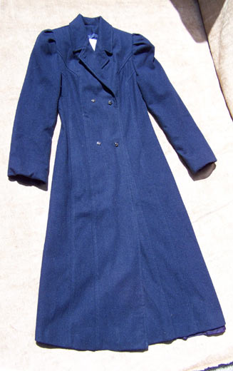 vintage London Fog navy coat
