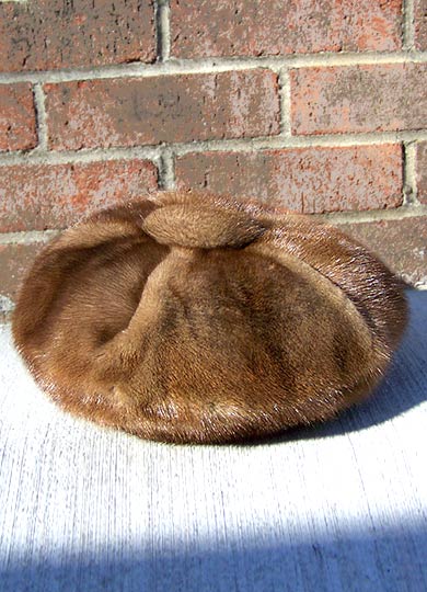vintage russian mink cap